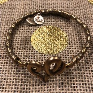 Alex & Ani Bracelet- Chunky Heart
